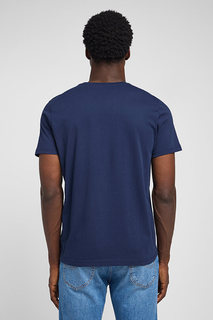 Футболка LEE Patch Logo Tee Regular Fit (112140348) Темно-синий