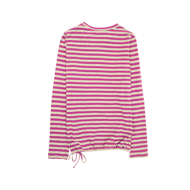 Футболка з довгим рукавом Losan Creem girls (024-1038AB/502) Рожевий