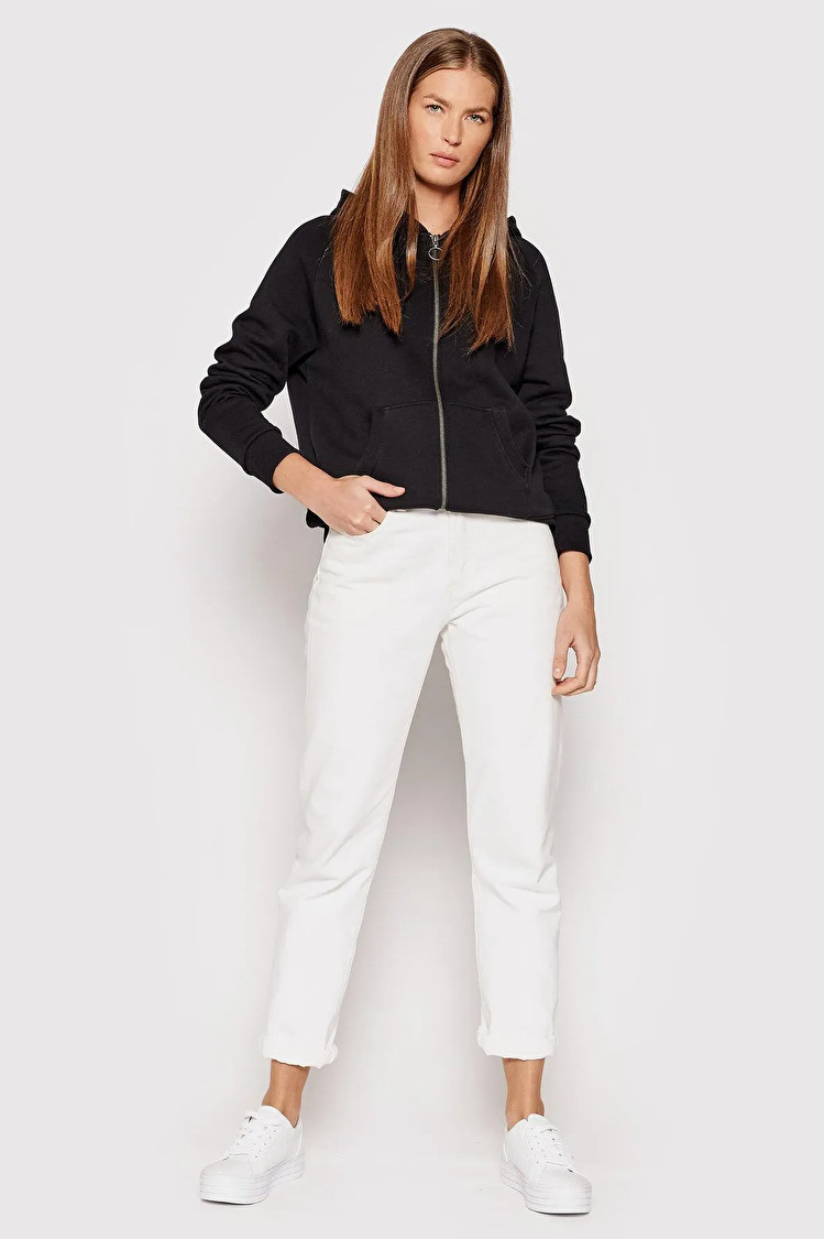 Толстовка LEE Zip Through Hoodie Regular Fit (L53QRY01) Черный