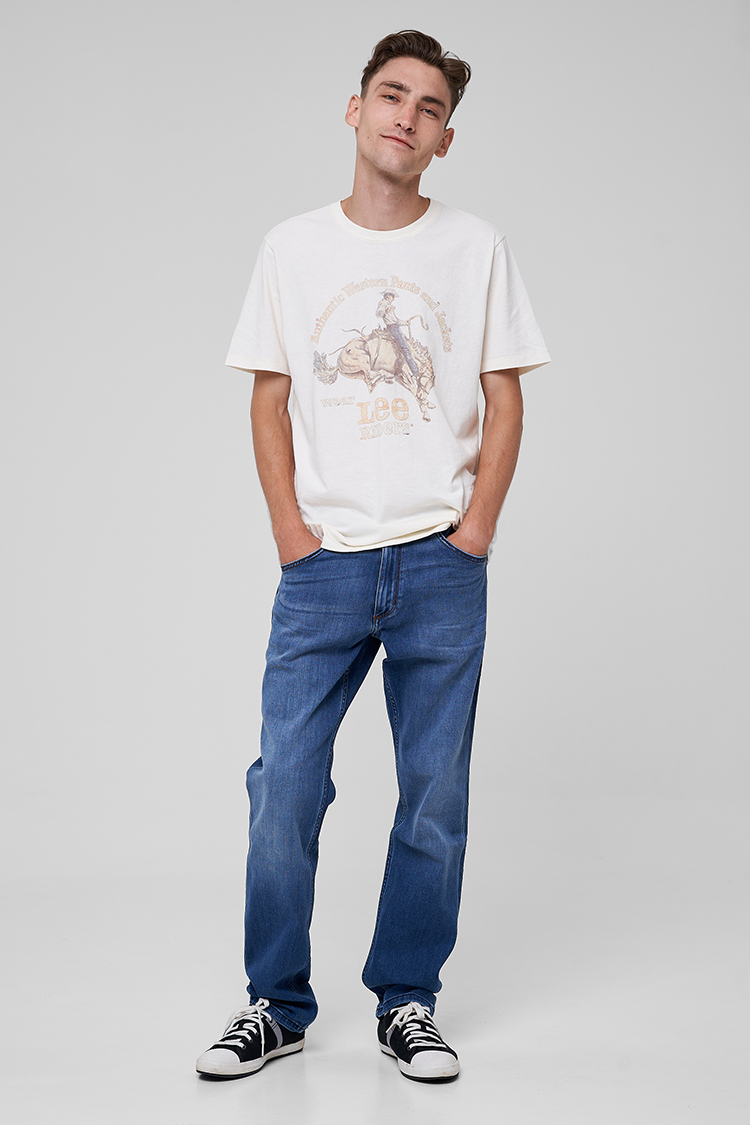 Джинсы Wrangler Greensboro Regular Fit (W15QMU91Q) Синий