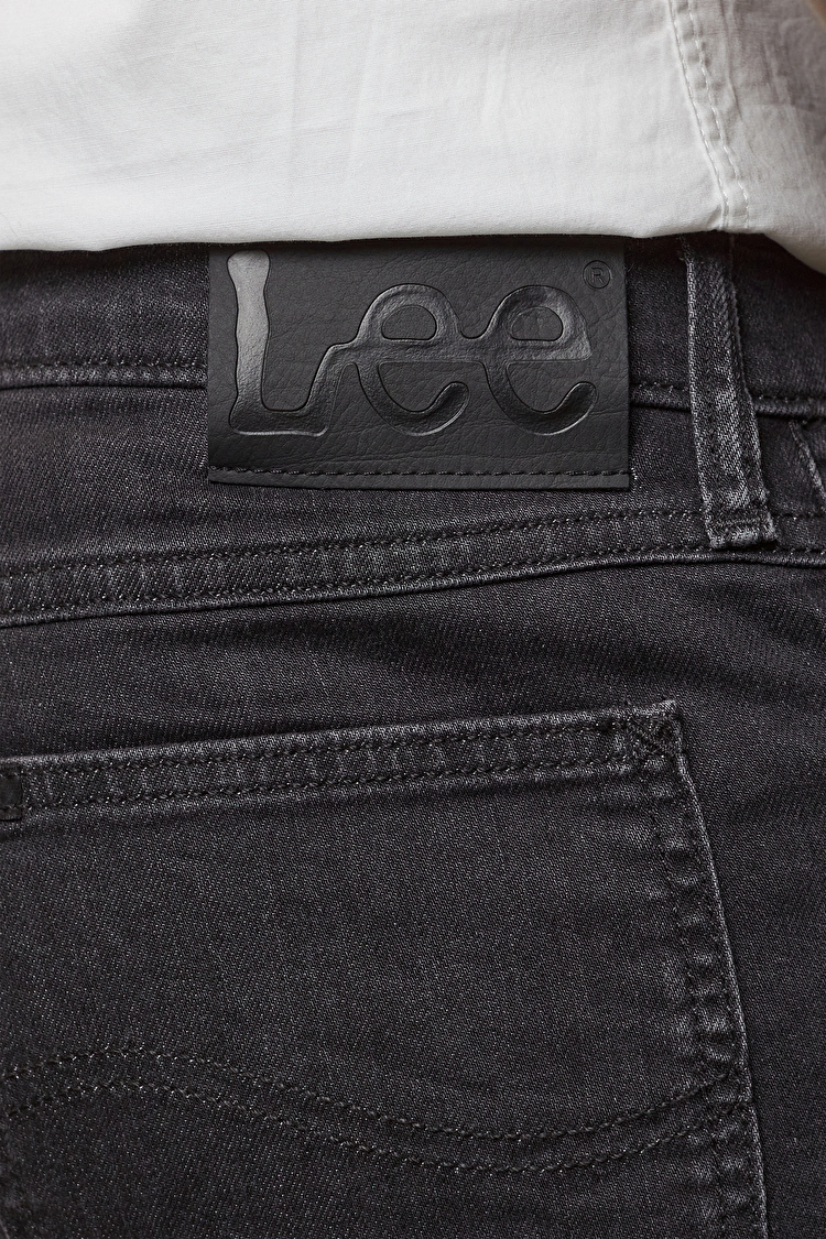 Шорты джинсовые LEE Rider Shorts Slim Fit (L73FNPQH) Черный