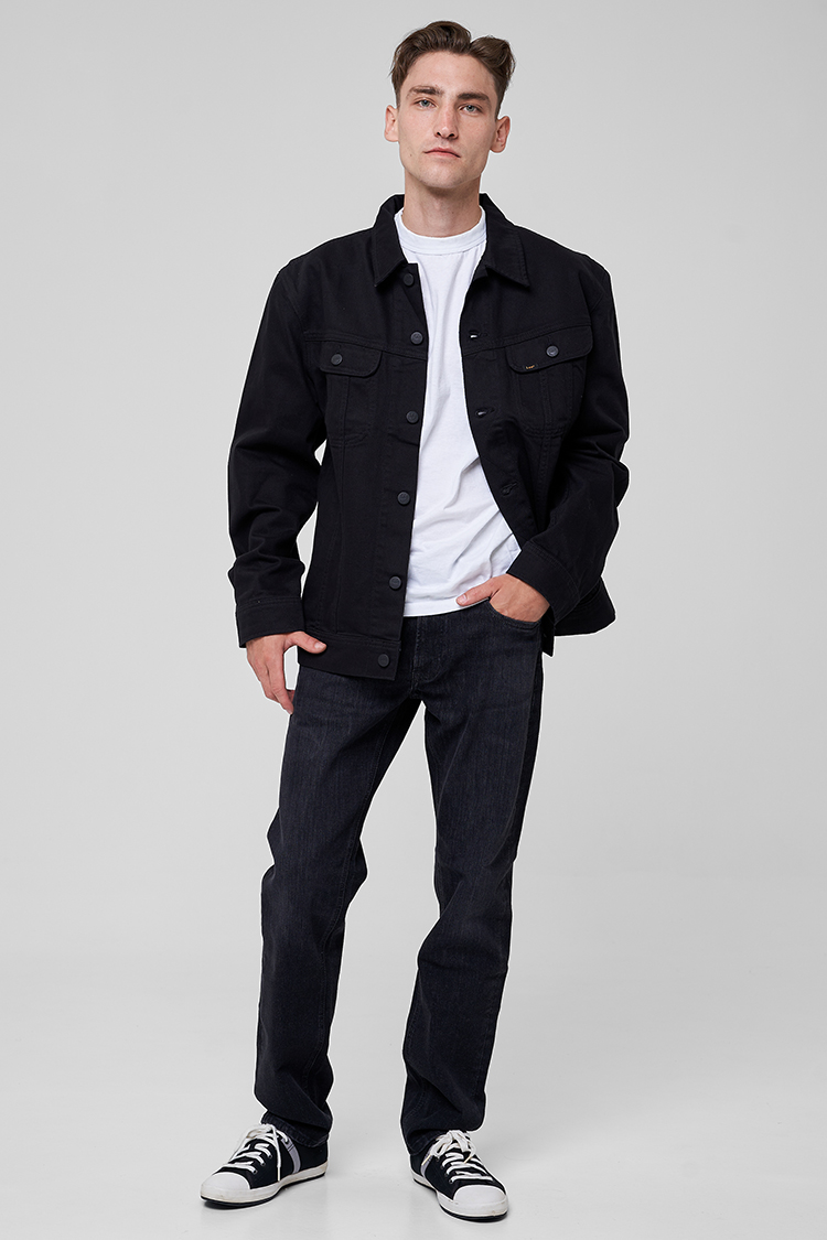 Куртка джинсова LEE Unlined Slim Fit (L89RMQ47) Чорний