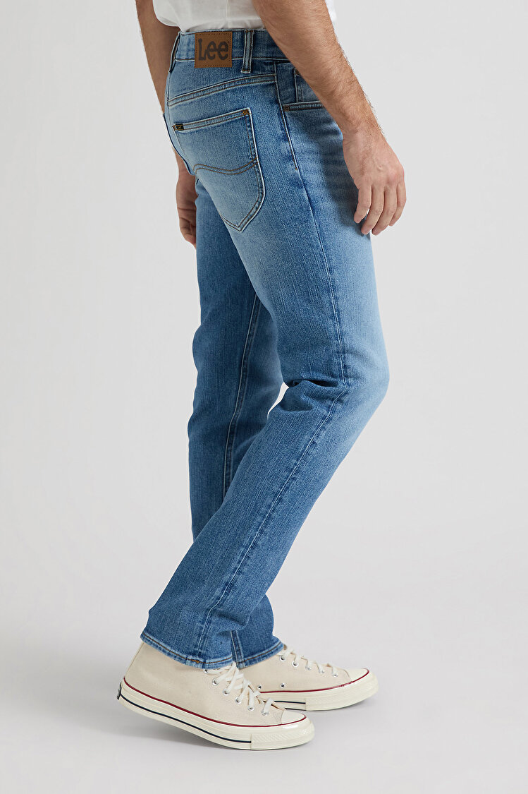 Джинсы LEE Rider Slim Fit (112376397) Голубой