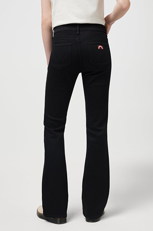 Джинсы Wrangler FLARE Flare (112127840) Черный