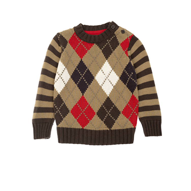 Джемпер Losan Mc baby boys (027-5005AC/45) Коричневый