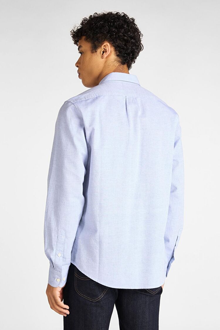 Рубашка LEE Long Sleeved Regular Fit (L880DFNJ) Голубой