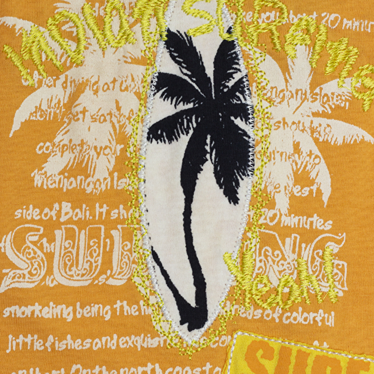 Комплект: Футболка та шорти Losan Mc baby boys (015802903/18) Помаранчевий