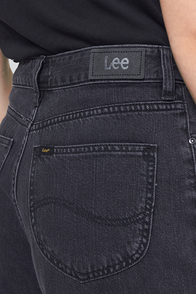 Джинси LEE Wide leg Loose Fit (L31ZNECY) Чорний