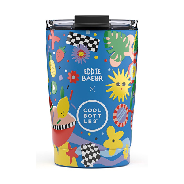 Термокухоль COOL BOTTLES Sunshine fiesta 330 мл. (0427V)