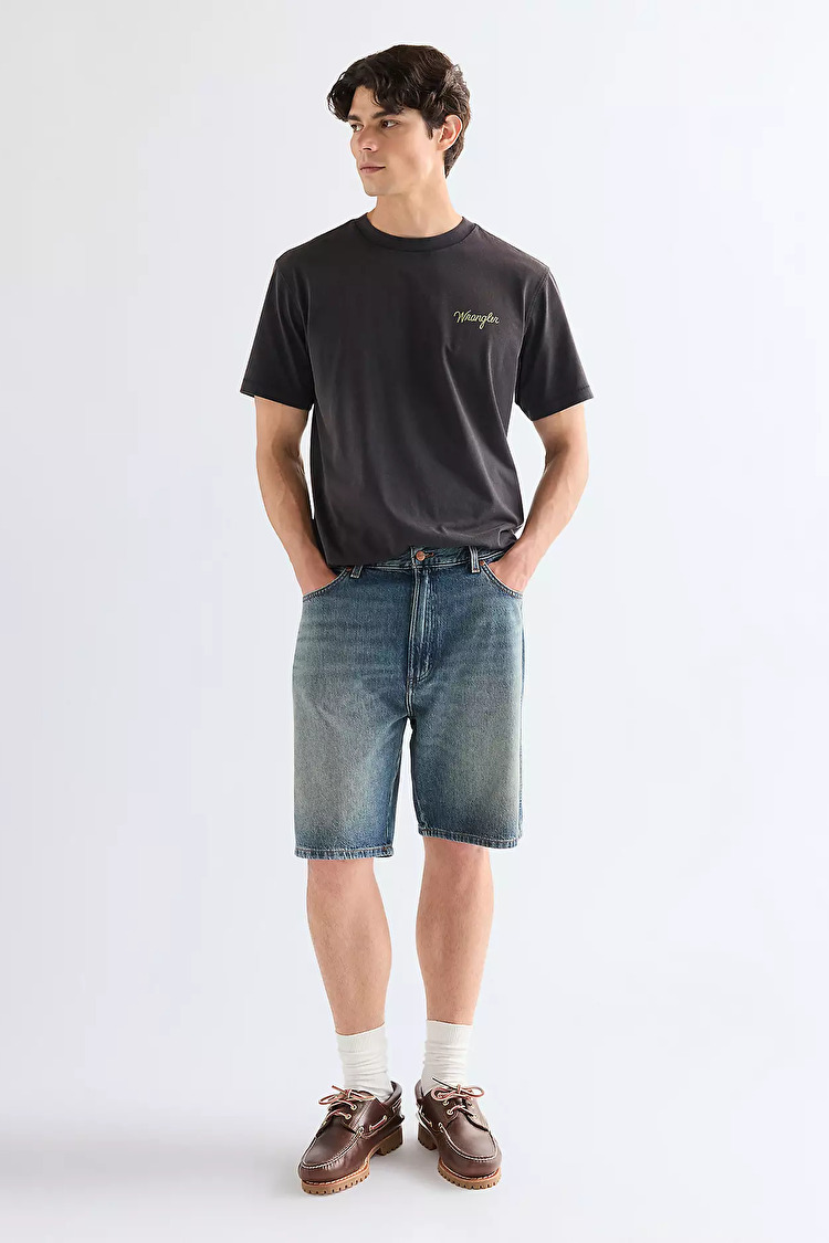 Шорти Wrangler COWBOY SHORTS Regular Fit (112378441) Сірий