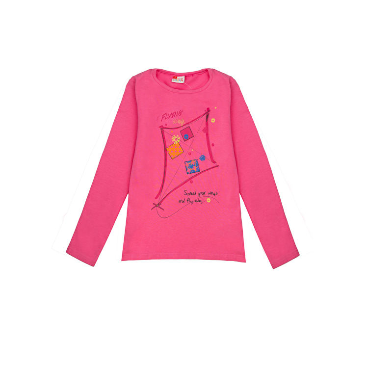 Футболка с длинным рукавом Losan Kids girls (416-1200AD/71) Розовый