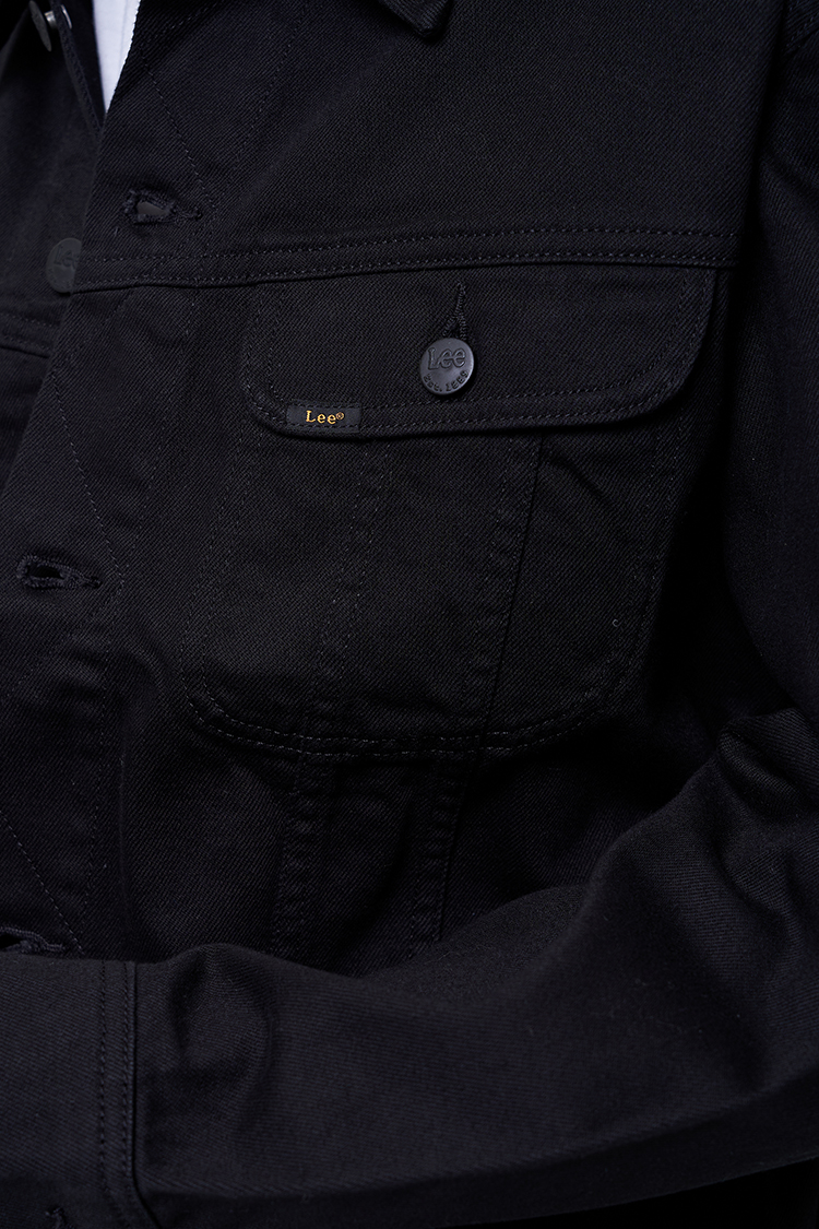 Куртка джинсова LEE Unlined Slim Fit (L89RMQ47) Чорний