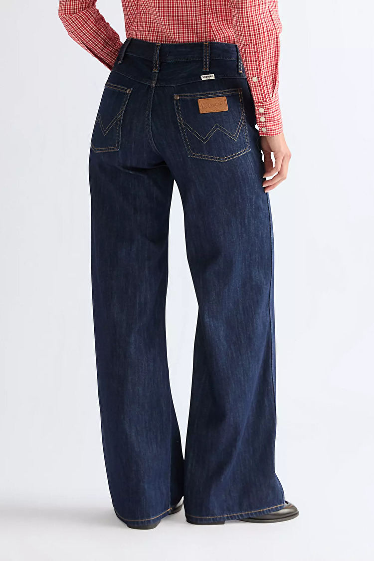 Джинси Wrangler WORLD WIDE WIDE LEG FIT (112378172) Блакитний