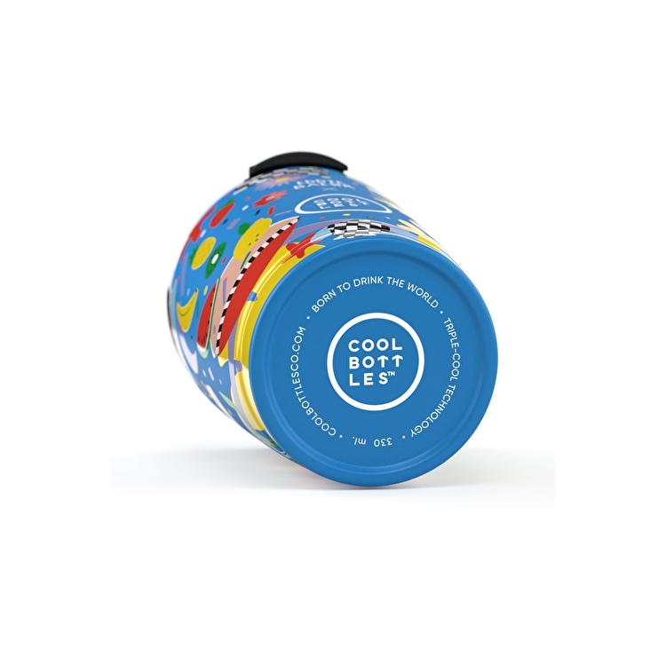 Термокухоль COOL BOTTLES Sunshine fiesta 330 мл. (0427V)