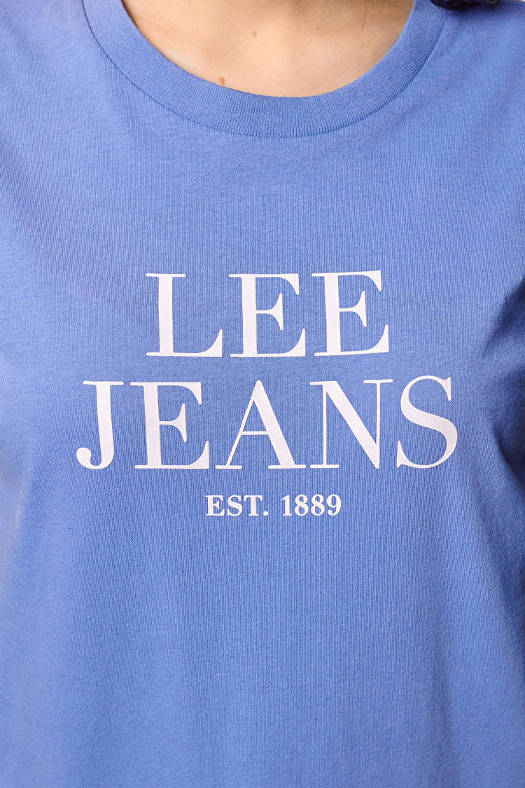 Футболка LEE Graphic Tee Regular Fit (L41UFESV) Блакитний