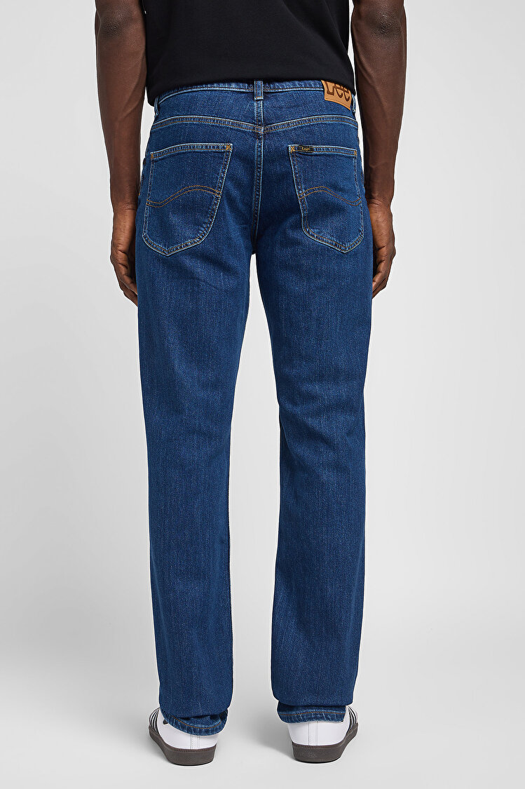 Джинси LEE Brooklyn Straight Regular Fit (112140128) Синій
