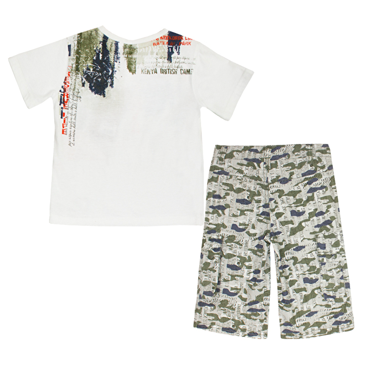 Комплект: Футболка та шорти Losan Mc baby boys (115-8018AC/001) Білий