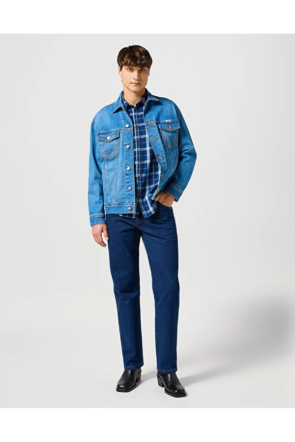Джинси Wrangler 13MWZ Boot Fit (112358499) Синій