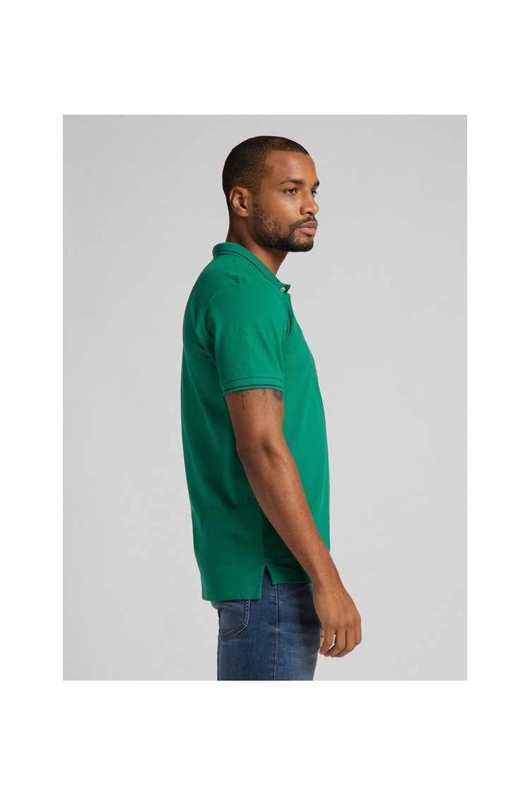 Поло LEE Pique Polo Regular Fit (L61ARLQD) Зеленый