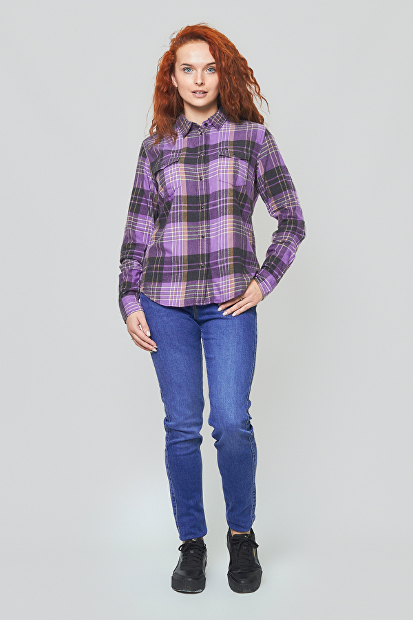 Рубашка LEE Regular Western Shirt Regular Fit (L45SXATI) Фиолетовый