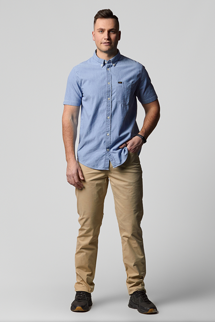 Штани LEE Brooklyn Straight Regular Fit (L452GK59) Бежевий