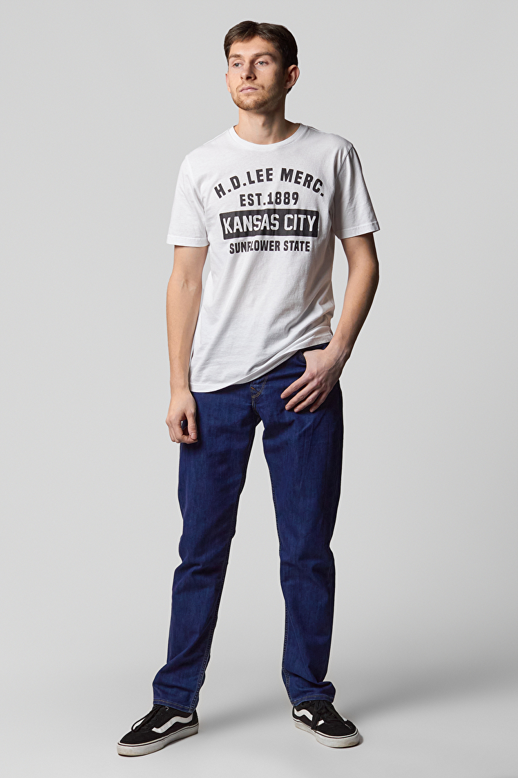 Джинси LEE Brooklyn Straight Regular Fit (L452RPPY) Синій