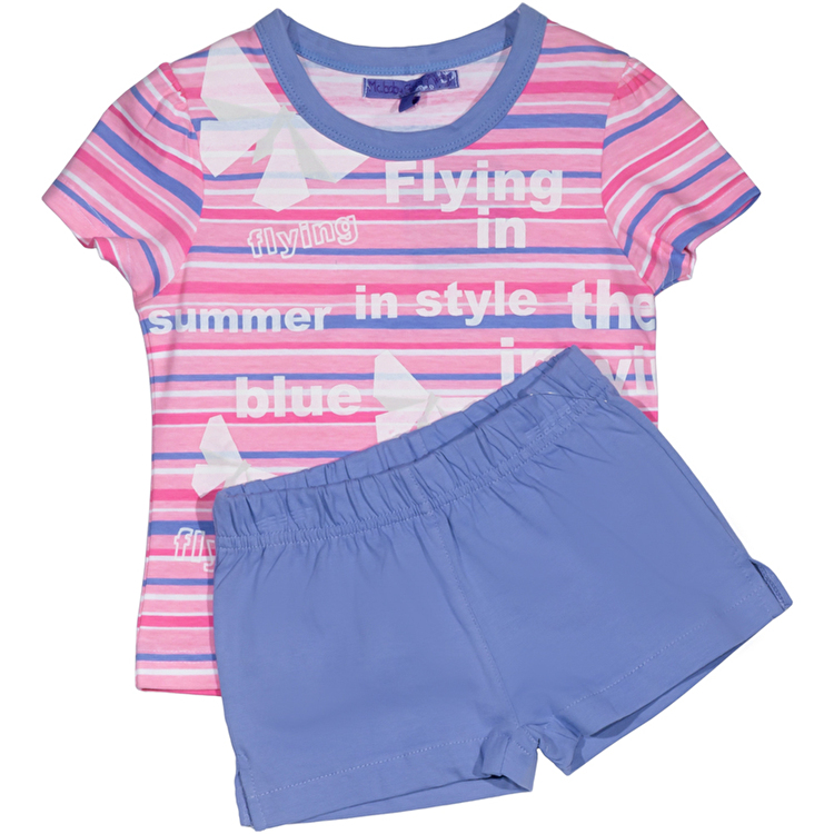 Піжама Losan Mc baby girls (116-P204AD/195) Лавандовий