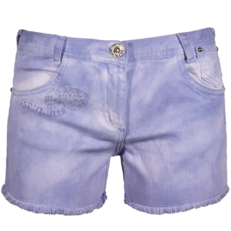 Шорты джинсовые Losan Creem girls (114-9023AB/741) Лавандовый