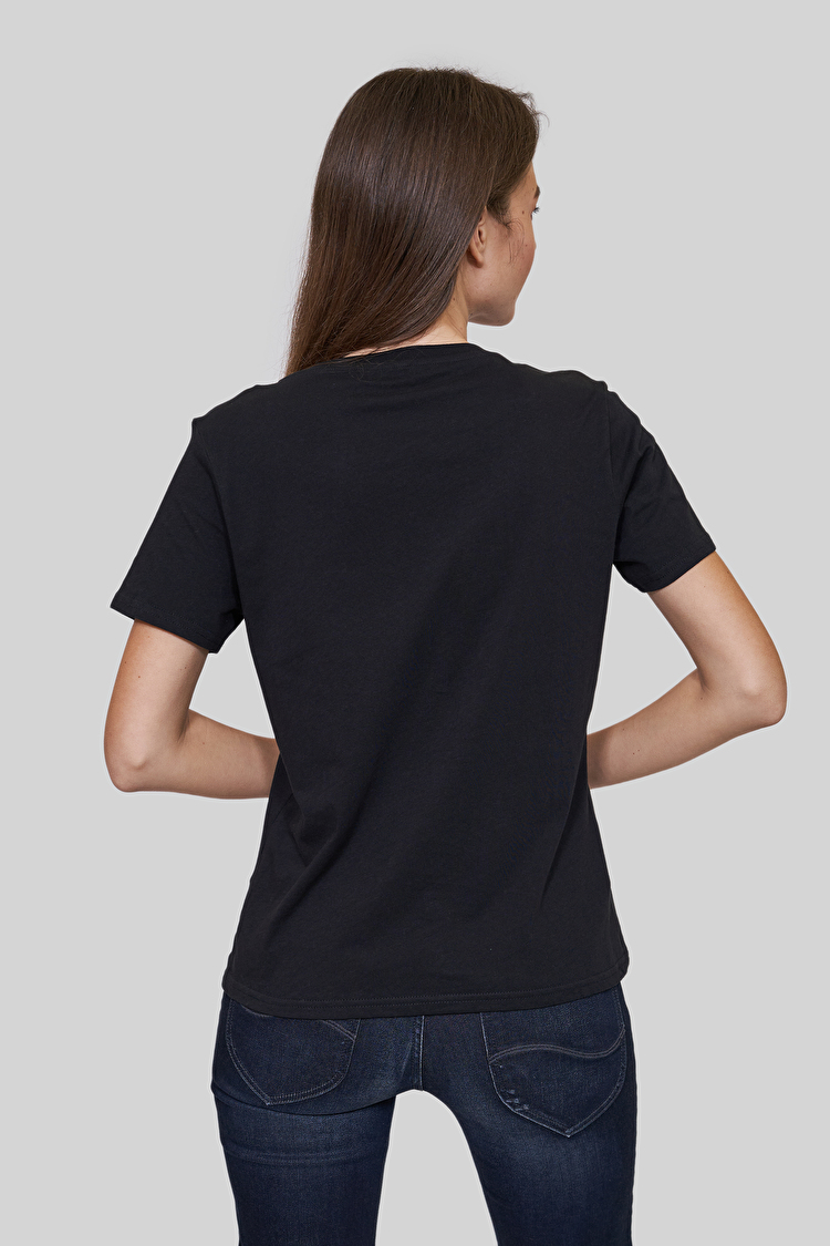 Футболка Wrangler Sign Off Tee Slim Fit (W7Q0EV100) Черный