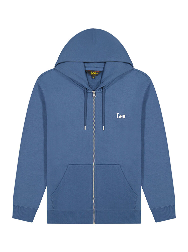 Худі на блискавці LEE ESS LEE FULL ZIP HOODIE Regular Fit (112376392) Блакитний