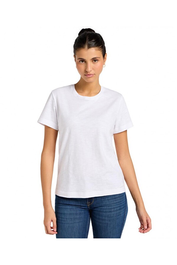 Футболка LEE Perfect Tee Regular Fit (112355195) Білий