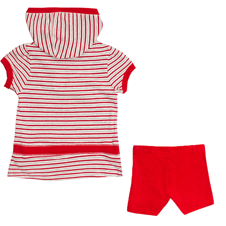 Комплект: Туніка та шорти Losan Mc baby girls (018800004/579) Червоний