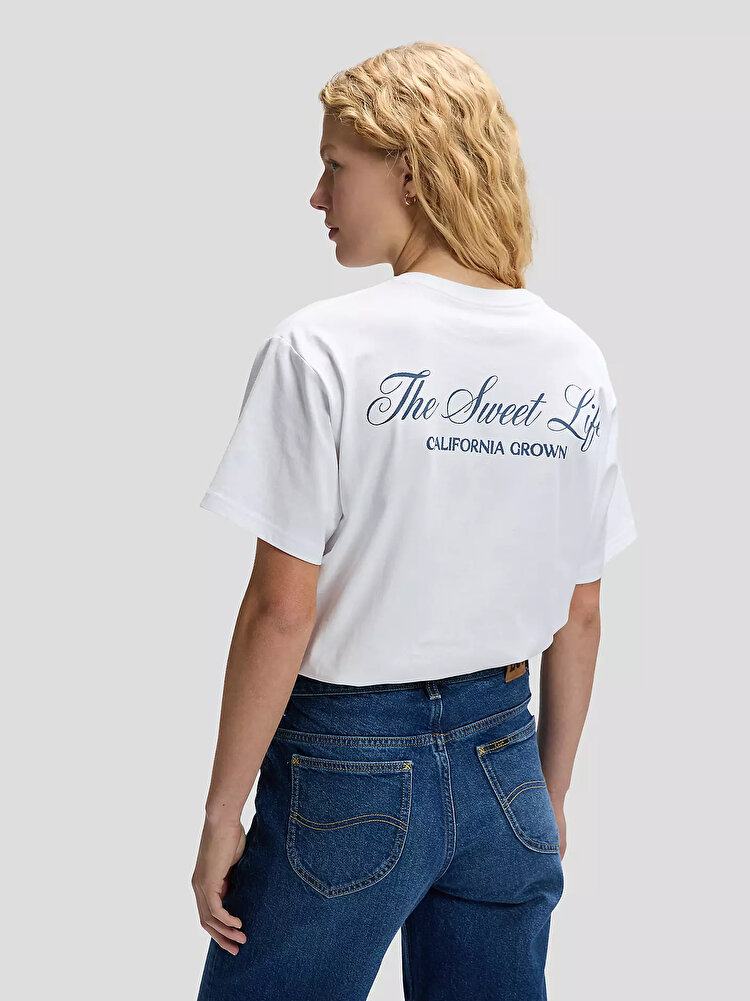 Футболка LEE MODERN MAKER TEE Relaxed Fit (112377785) Белый