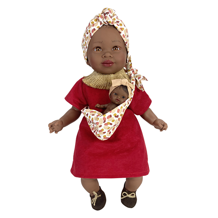 Кукла MARÍA CON BEBÉ *RED* 45 см Nines d`Onil (2320)