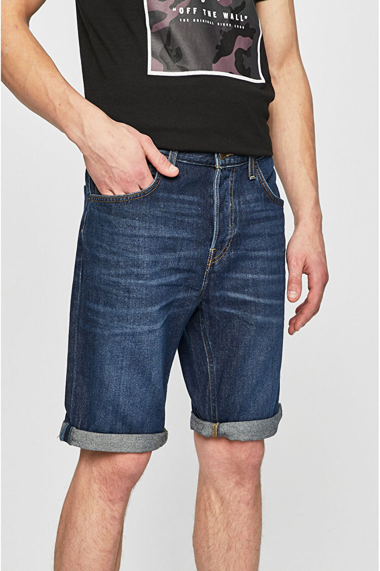 Шорты джинсовые LEE 5 Pocket Short Regular Fit (L73ELJIS) Темно-синий