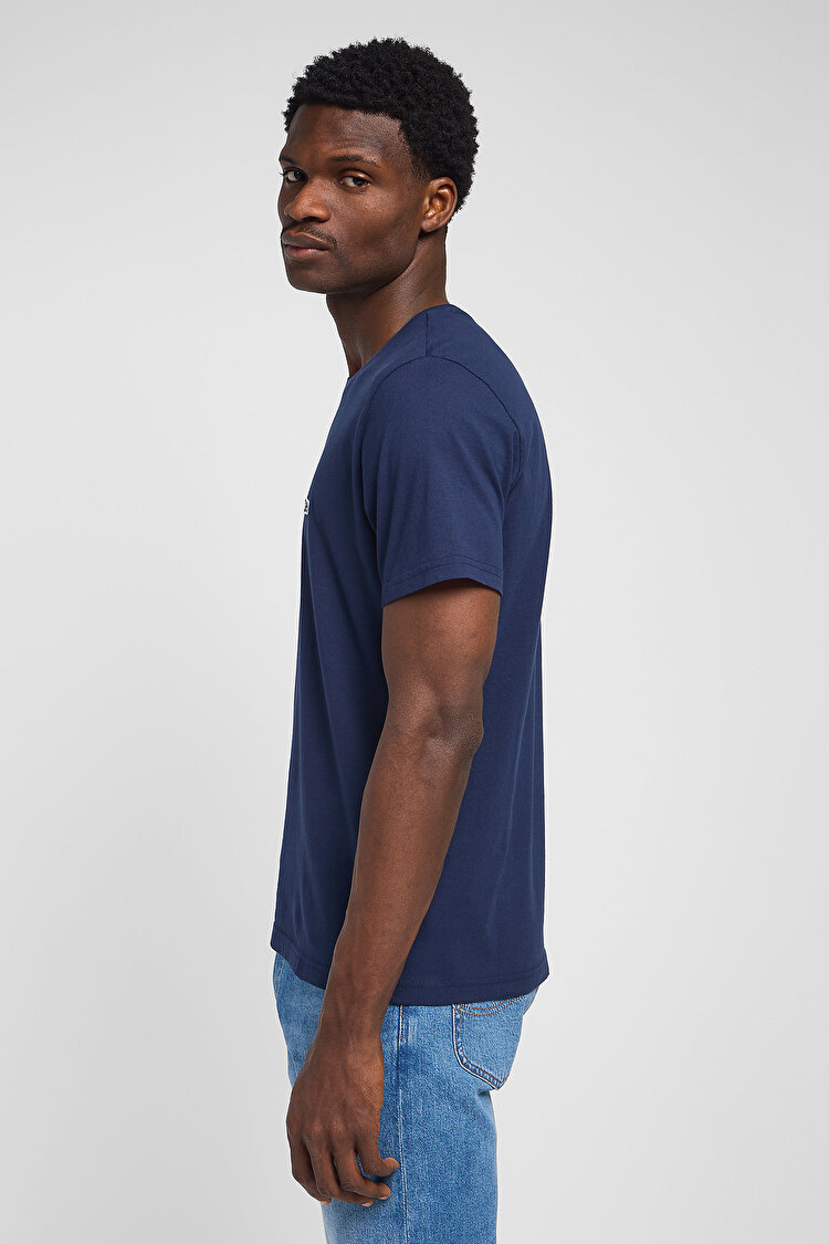 Футболка LEE Patch Logo Tee Regular Fit (112140348) Темно-синій