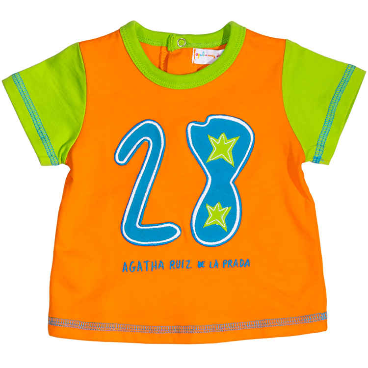 Футболка AGATHA RUIZ DE LA PRADA Agatha baby (7632) Помаранчевий