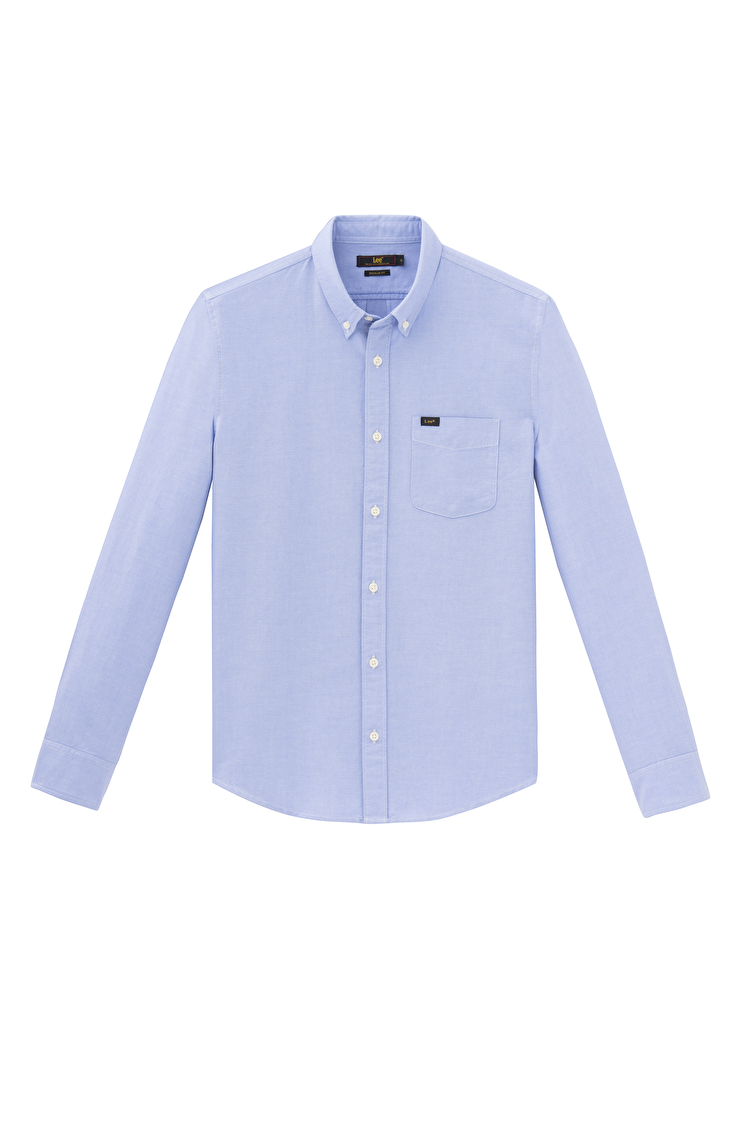 Рубашка LEE Long Sleeved Regular Fit (L880DFNJ) Голубой