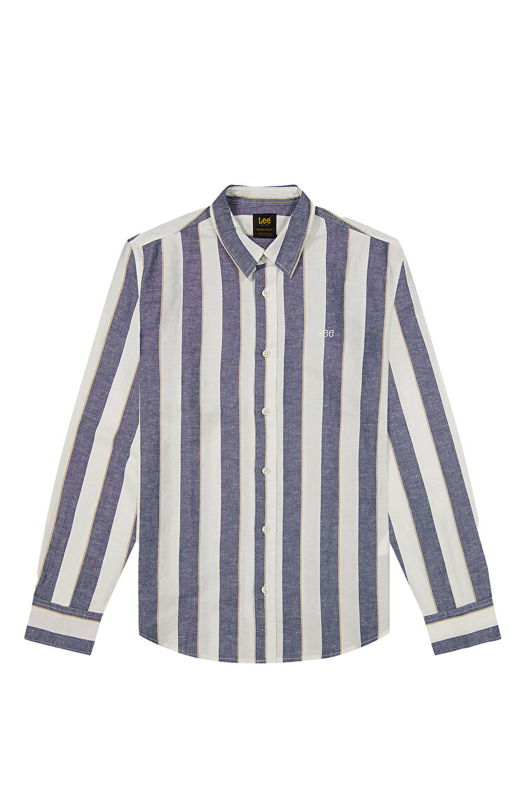 Рубашка LEE LEE SHIRT Regular Fit (112376546) Голубой