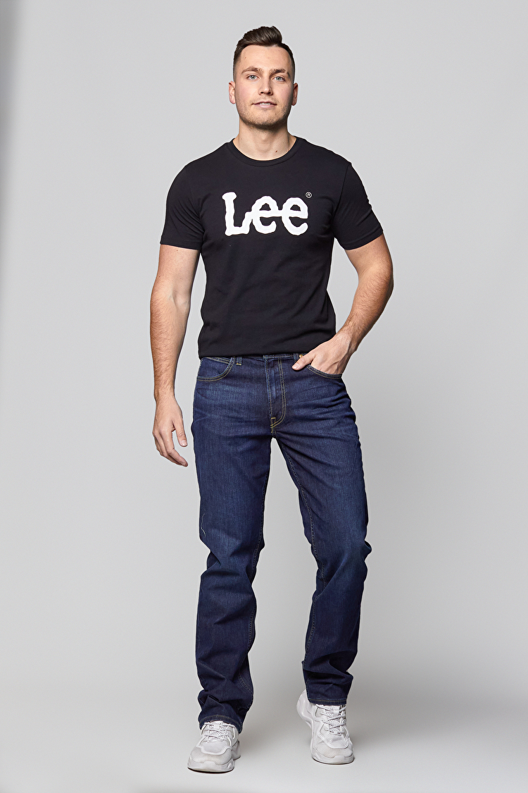 Джинси LEE Brooklyn Straight Regular Fit (L452JJSG) Темно-синій