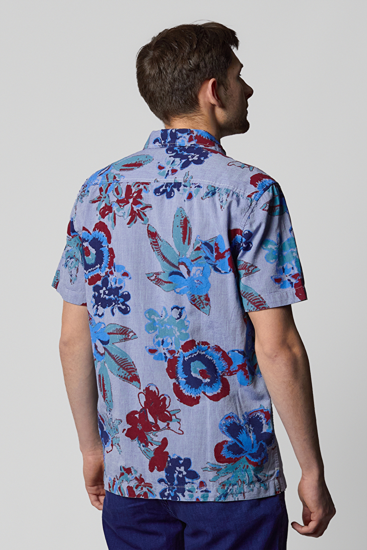 Сорочка LEE Seasonal Shirt Regular Fit (L66DMTLH) Блакитний