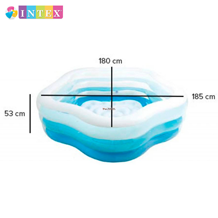 Б-н надув 5-угольный (185*180). INTEX (56495)