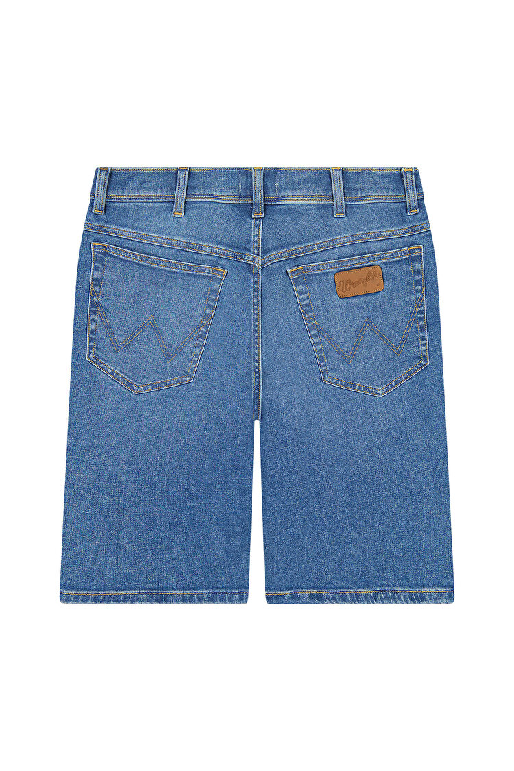 Шорти джинсові Wrangler Texas shorts Sky wash (112362314) Синій