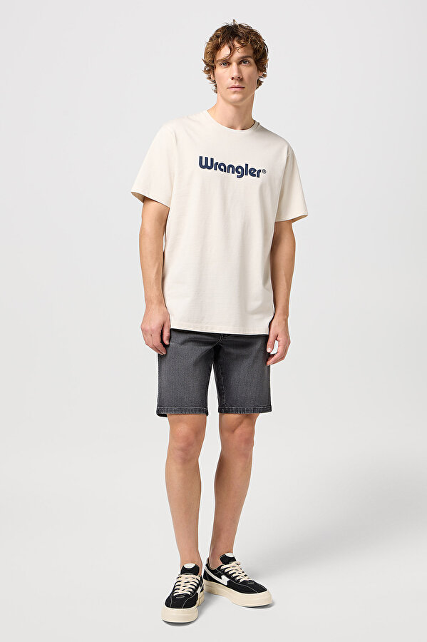 Футболка Wrangler Logo Tee (112350523) Белый