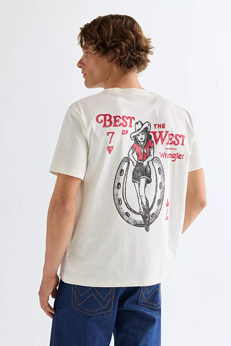 Футболка Wrangler VINTAGE TEE Vintage Fit (112378006) Белый