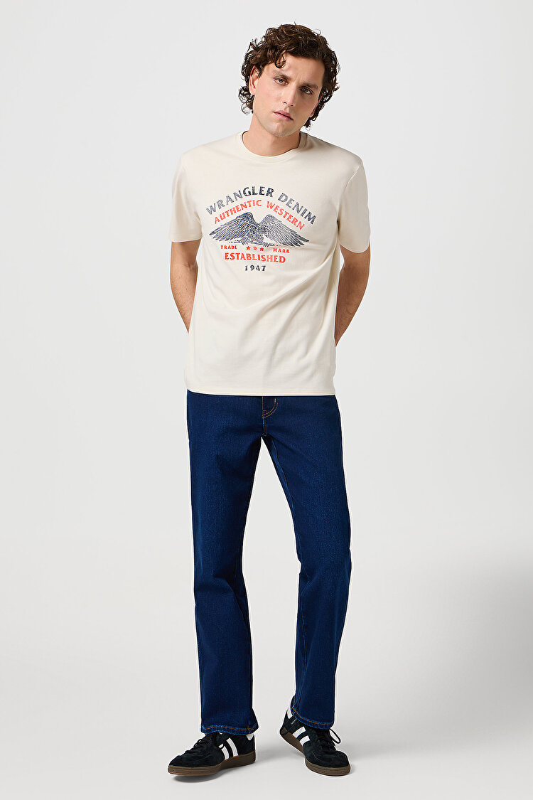 Футболка Wrangler Americana Tee (112362392) Белый