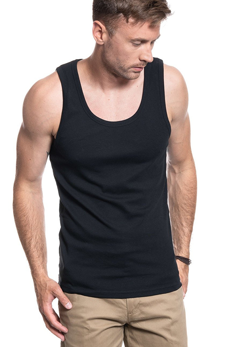 Набір майки твін-пак LEE Twin pack Regular Fit (112116287-L65ZBB01) Чорний