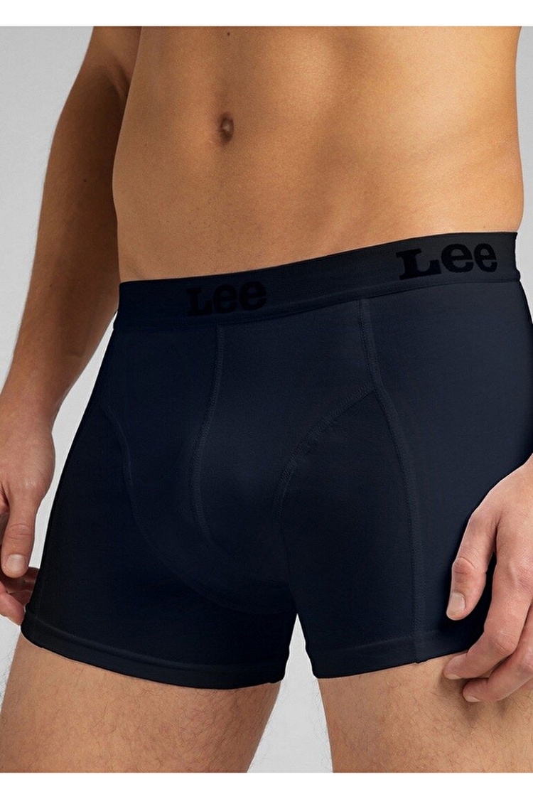 Набор трусы-шорты твин-пак LEE 2-Pack Trunk Regular Fit (LP03CK35) Темно-синий
