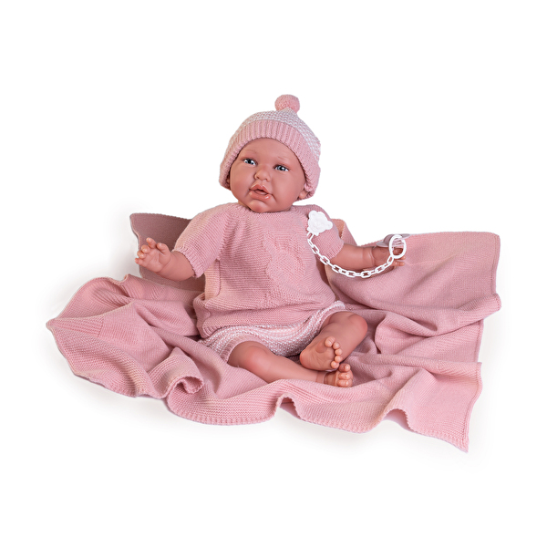 Пупс Mi primer Reborn Daniela con toquilla 52 см ANTONIO JUAN (81055)
