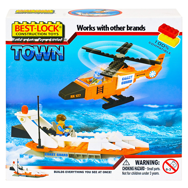 Конструктор Береговая охрана 240 деталей BEST-LOCK (24056)